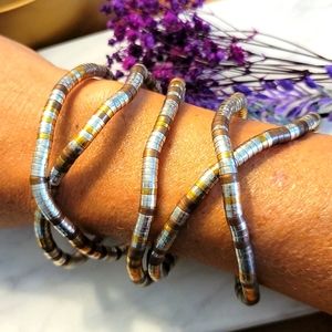 Bend it/Twist is Silver/Gold Bracelet/ Necklace